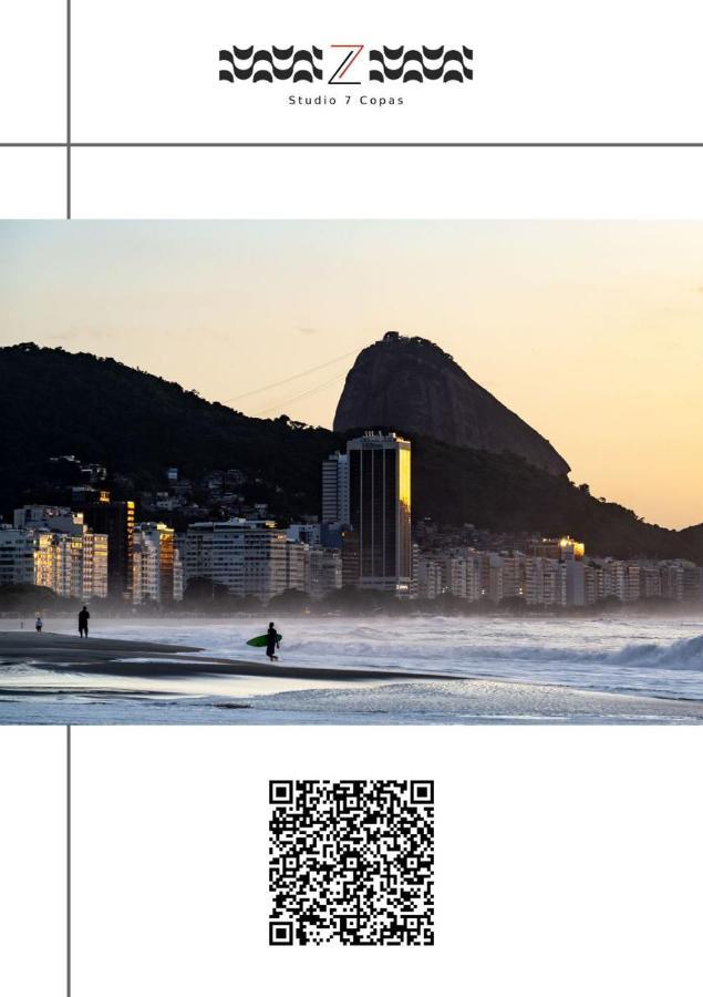Apartamento Em Copacabana Posto 6 Rj Studio 7 Copas 里约热内卢 外观 照片